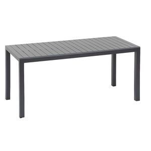 Hliníkový stôl ACAPULCO 161x74 cm (antracit)