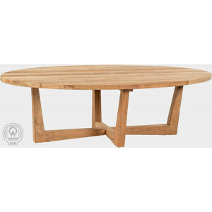 FAKOPA Záhradný masívny teakový stôl FLORES RECYCLE 200x100 cm