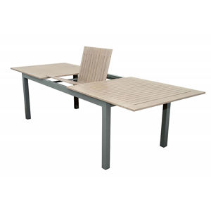 DOPPLER Hliníkový stôl rozkladací BIANCA 150 / 210x90 cm