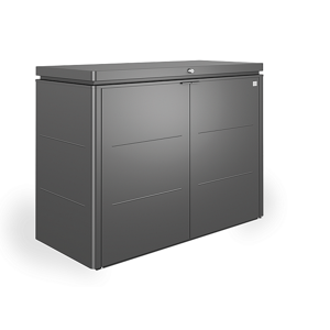 Biohort Multiúčelový úložný box HighBoard 160 x 70 x 118 (tmavo sivá metalíza) 160 cm (3 krabice)