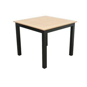 Hliníkový stôl BIANCA 90x90 cm (antracit)