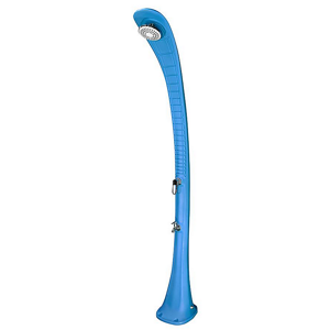 Solárná sprcha s oplachom nohou COBRA (modrá)