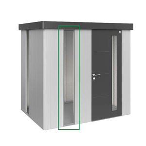 Biohort Panel z akrylového skla k domčeku Biohort NEO (tmavo šedá metalíza)