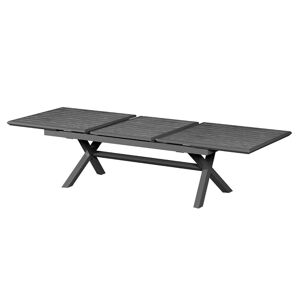 HESPERIDE Hliníkový stôl BERGAMO II. 250/330 cm (antracit)
